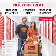 Access Storage - Brandon Green Acres Promotion