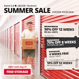 Access Storage - Brandon Green Acres Promotion