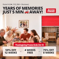 Access Storage - Brandon Green Acres Promotion